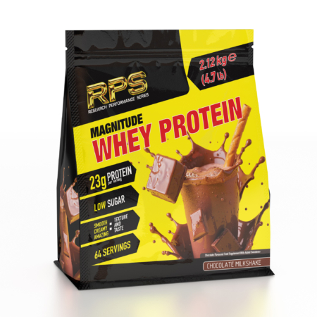 magnitude whey choc milkshake