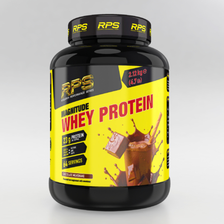 RPS-magnitude-whey-protein-chocolate milkshake